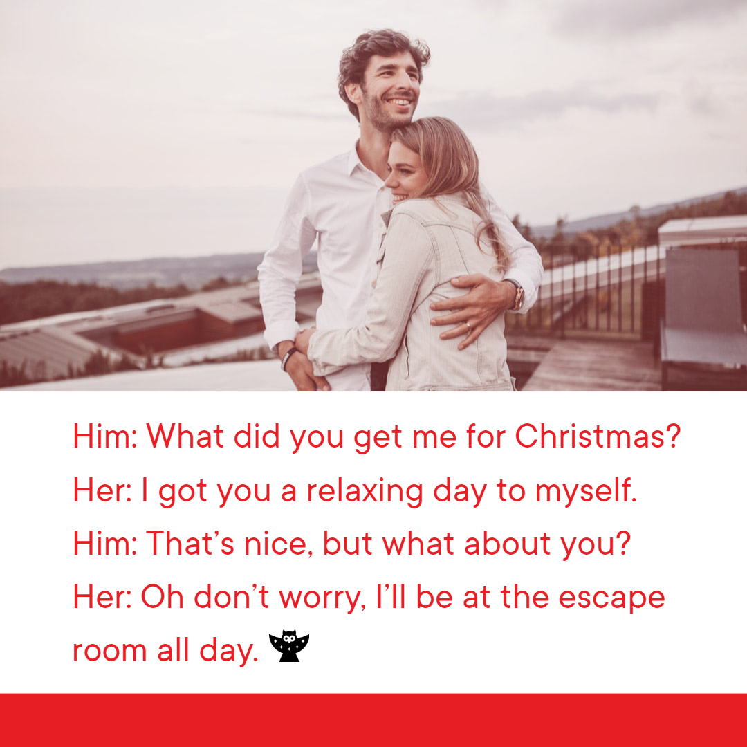 Escape Room Holiday Hour Blog Meme